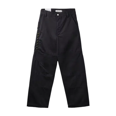 Namacheko Trinnan Relaxed Trousers Grey In Black