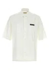 Namacheko Guardia Shirt With Chest Pocket And Short Sleeves In White