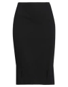 Namacheko Woman Midi Skirt Black Size 6 Virgin Wool In Black
