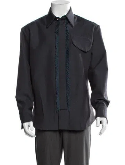 Pre-owned Namacheko Wool Jacket In Blue