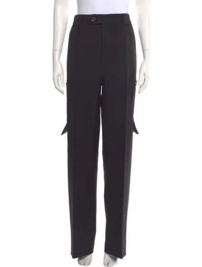 Pre-owned Namacheko Wool Wide Leg Pants W/ Tags In Black