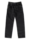 Namacheko Zebra Denim Jeans Black In Black
