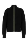 Namacheko Evan Cardigan Wool High Collar In Black