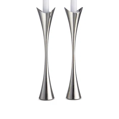 NAMBE 11 CURVE CANDLESTICKS, SET OF 2