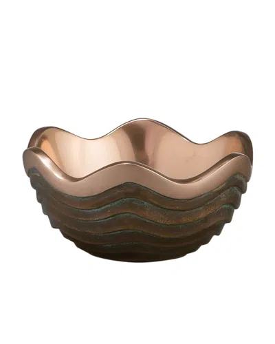 Nambe 4.5" Copper Canyon Bowl In Brown