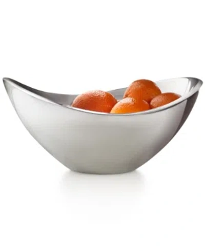 Nambe 7" Butterfly Bowl In Silver