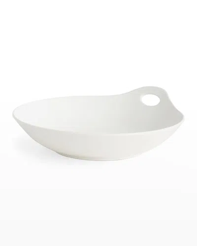 Nambe 9" Portables Pasta Bowl In White