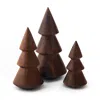 Nambe Acacia Wood Tree Trio In Brown