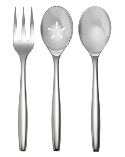 Nambe Nambé Aidan 3pc Hostess Set In Silver