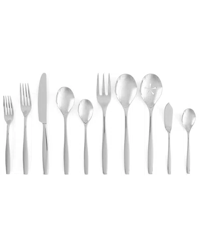 Nambe Aidan 45pc Flatware Set In Silver