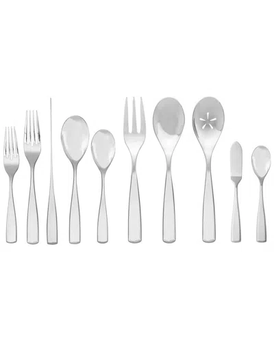 Nambe Anna 45pc Flatware Set In Silver