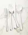 Nambe Aura 45-piece Flatware Set In Silver