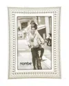 Nambe Beaded 4x6 Frame In Silver