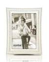 Nambe Beaded Picture Frame, 5" X 7" In Silver