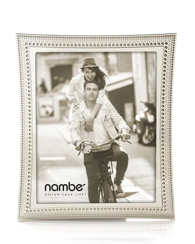 Nambe Beaded Picture Frame, 8" X 10" In Multi