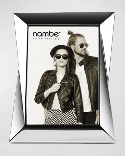 Nambe Bevel Picture Frame, 5" X 7" In Metallic