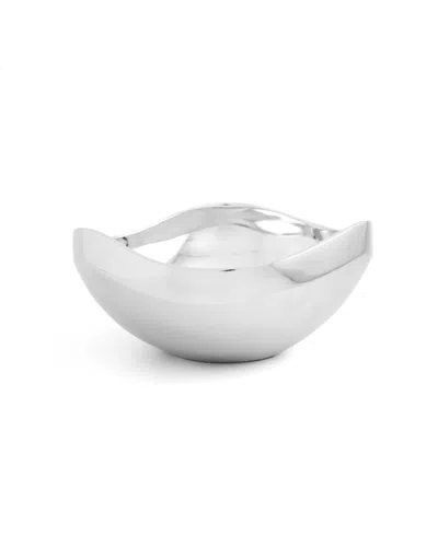Nambe Billow Deep Bowl In Silver