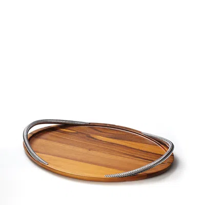 NAMBE BRAID COLLECTION SERVING TRAY