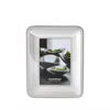 Nambe Braid Chrome Picture Frame In Chrome Plate