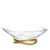 Nambe Braid Gold Centerpiece Bowl In Gold