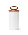 Nambe Breaking Bread Large Canister In White