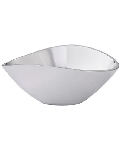 Nambe Butterfly Bowl In Silver