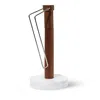 Nambe Chevron Paper Towel Holder In Brown