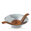 Nambe Chillable Salad Bowl In Silver