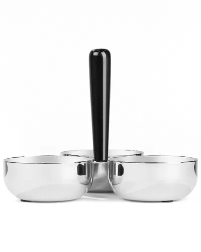 Nambe Nambé Circa Divided Nut Bowl