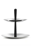 Nambe Circa Two-tiered Server In Silver