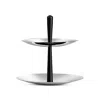 Nambe Circa Two-tiered Server In Silver