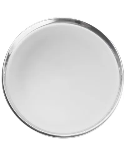 Nambe Classic Round Tray 13in In Silver