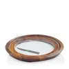 Nambe Cooper Cheese Tray In Brown