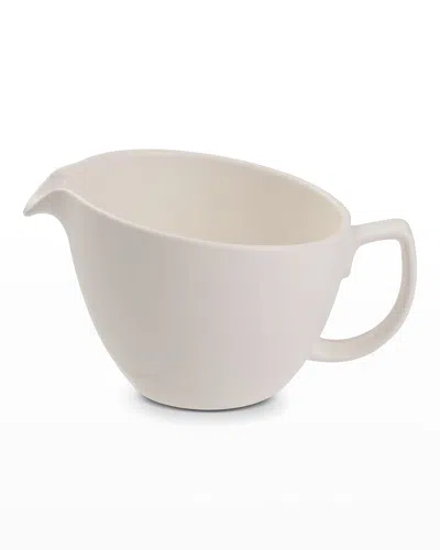 Nambe Cream Pitcher, Starry White