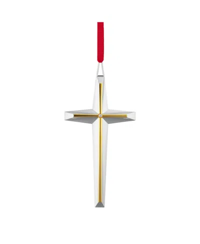 Nambe Cross Ornament In Multi