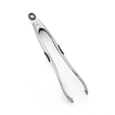 Nambe Curvo All-purpose Tongs In Silver