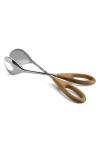 Nambe Curvo Salad Scissors In Silver