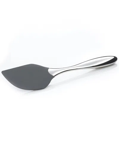 Nambe Curvo Spatula 12in Bowl Scraper In Silver