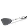 Nambe Stainless Steel & Silicone Curvo Slanted Spatula In Silver