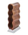 Nambe Nambé Curvo Wine Rack In Silver