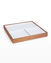 Nambe Nambé Duets Bento Box Serving Tray In White
