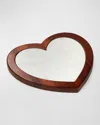 Nambe Eat Your Heart Out Cutting Board In Brown