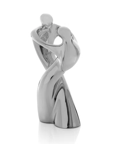Nambe Embrace Sculpture In Gray