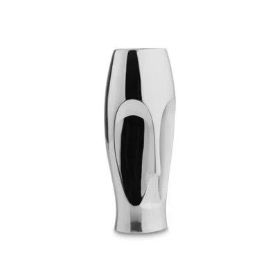Nambe Face Vase In Metal