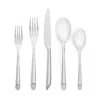 Nambe Frond 5 Piece Place Setting In Silver