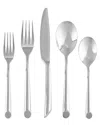 Nambe Frond 5pc Place Setting In Silver