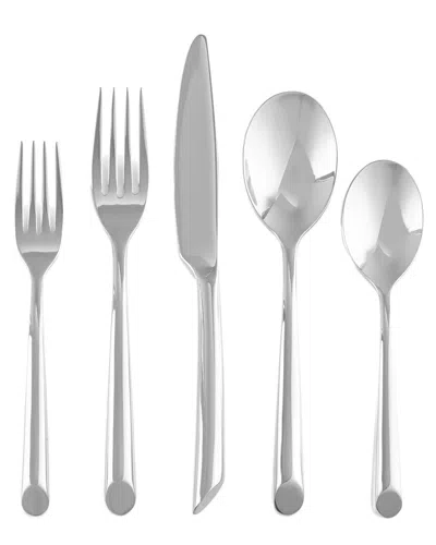 Nambe Frond 5pc Place Setting In Silver