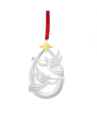 Nambe Glorious Angels Ornament In Silver