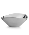 Nambe Grande Butterfly Metal Bowl In Silver
