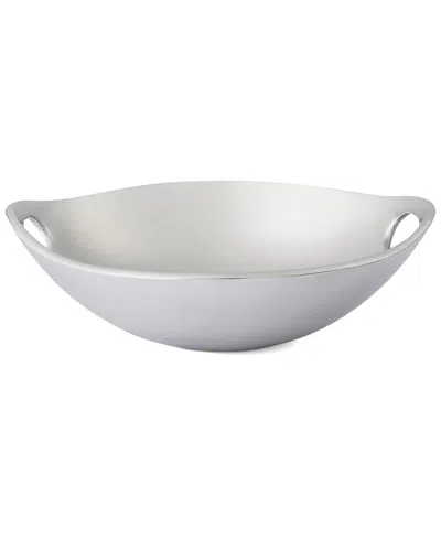 Nambe Nambé Handled Bowl 10in In Silver